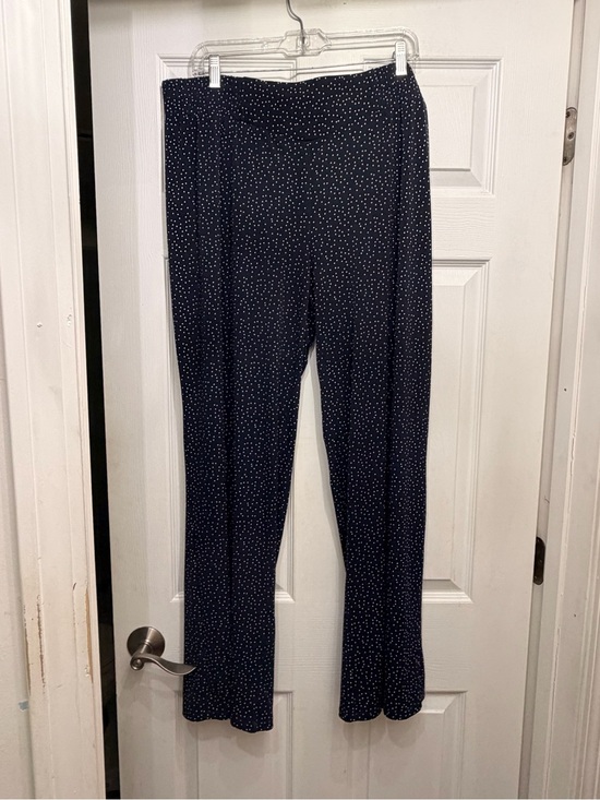 Premise Pants - Premise Navy Pants with White Polka Dots - Straight Leg